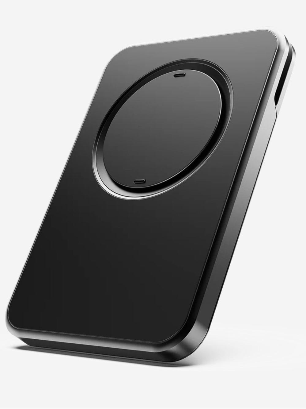 OhSnap Grip Wallet - MagSafe Phone Grip and Card Holder - Black